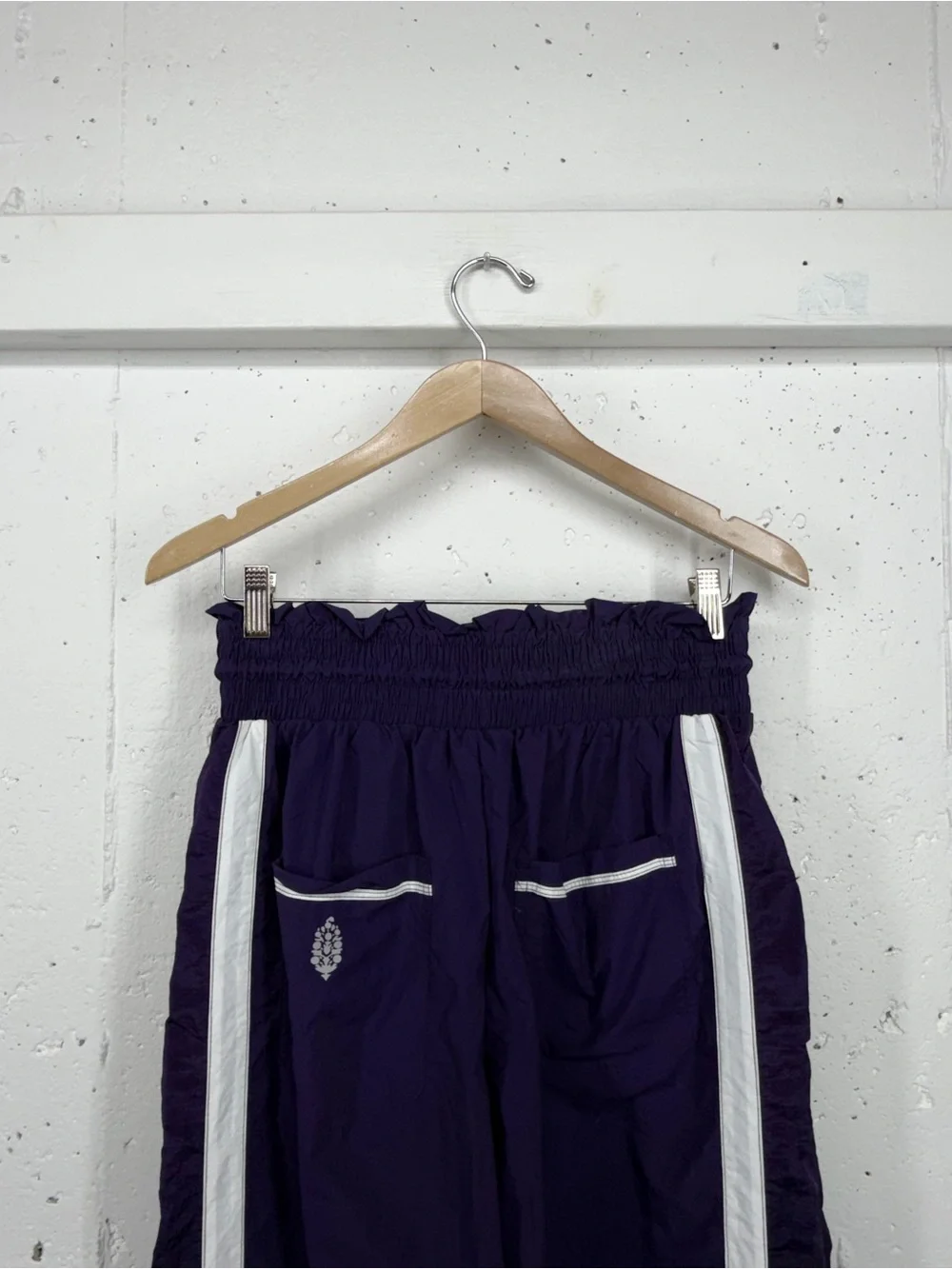 Free People FP Movement Size Small Champ Is Here Purple Athletic Pants